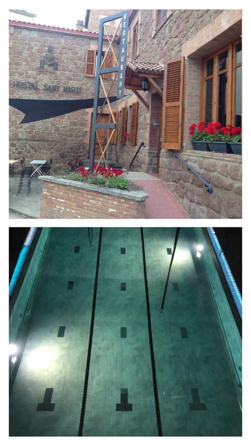 Hostal Sant Marti Puig-reig Bagian luar foto